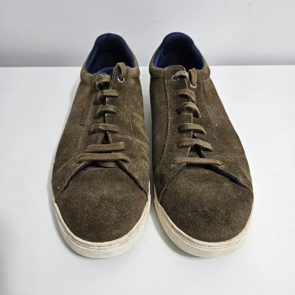 Ted Baker London Eppand Mens Suede Low Top Sneakers 10.5